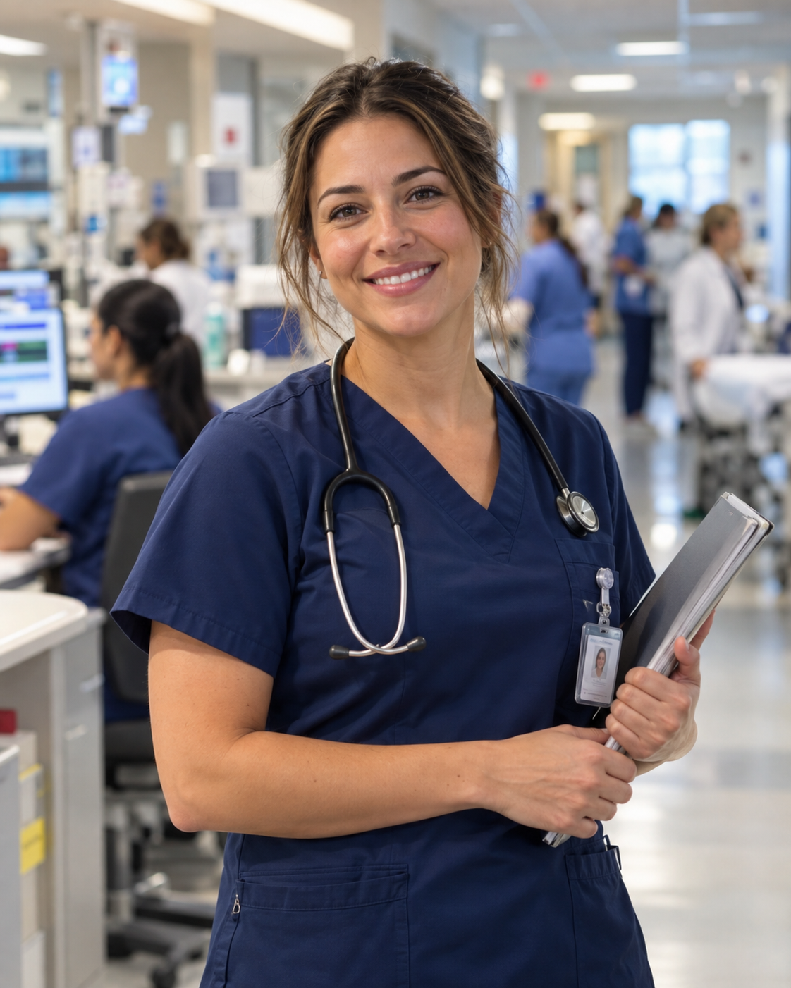 Gabriela, a nurse working in the Fort Lauderdale area