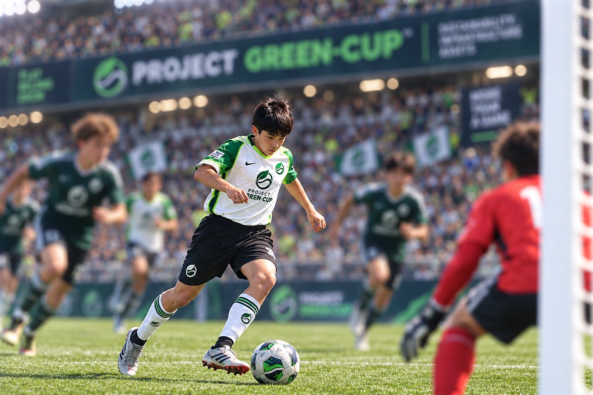 Ryan, a youth soccer striker